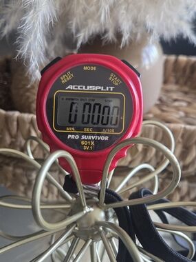 Vintage Accusplit Pro Survivor Stopwatch Timer